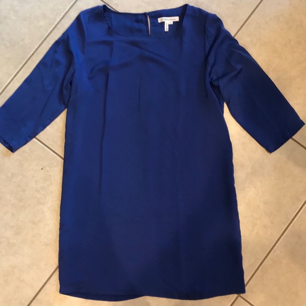 Beautiful Azure Blue Midi Dress